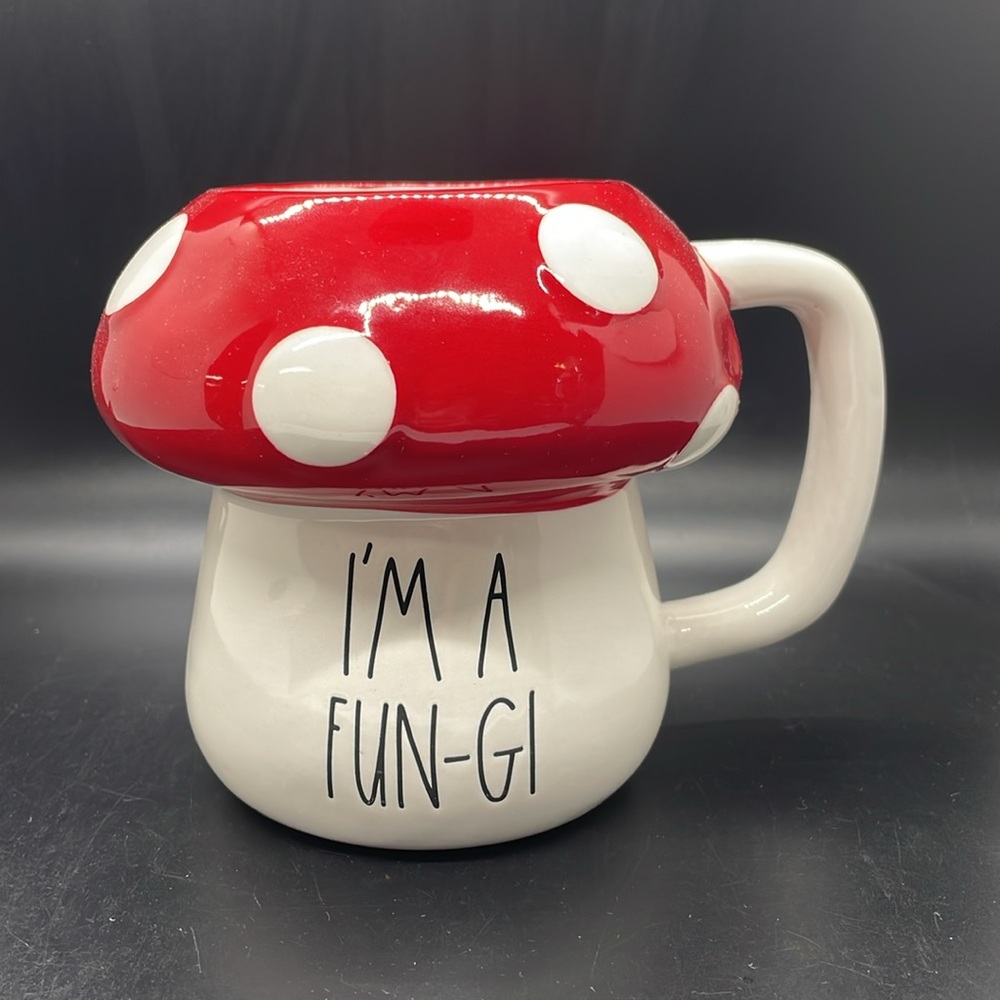 Rae Dunn I'm a Fun-gi Mushroom Mug